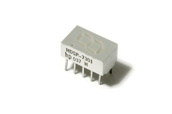 HDSP-7301 Micro Bright Seven Segment Display